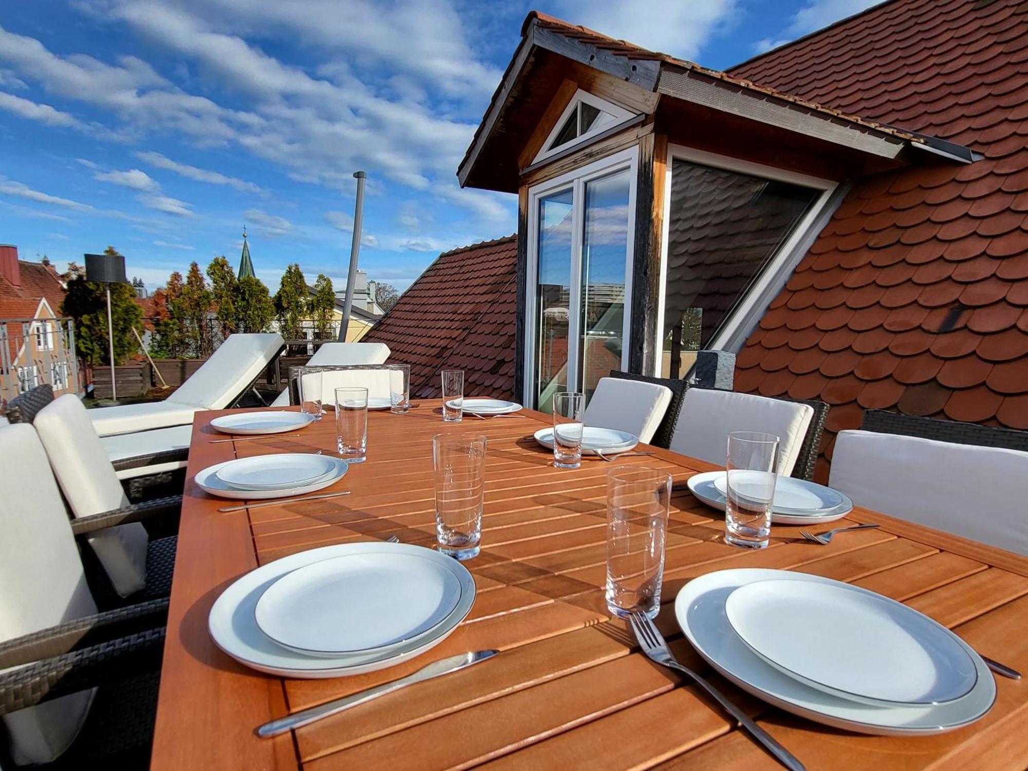 Sioux Stilvolle Designapartments Mit Traumhaftem Ausblick Kempten im Allgäu Buitenkant foto